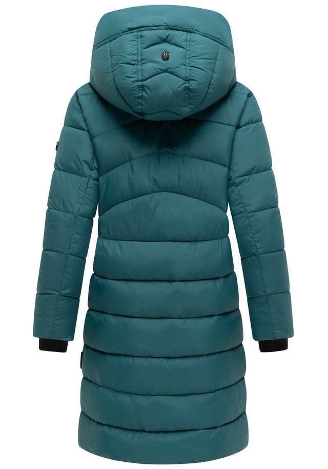 Marikoo Winterjacke »Kaltnäschen« mit abnehmbarer Kapuze und hochschließendem Kragen
