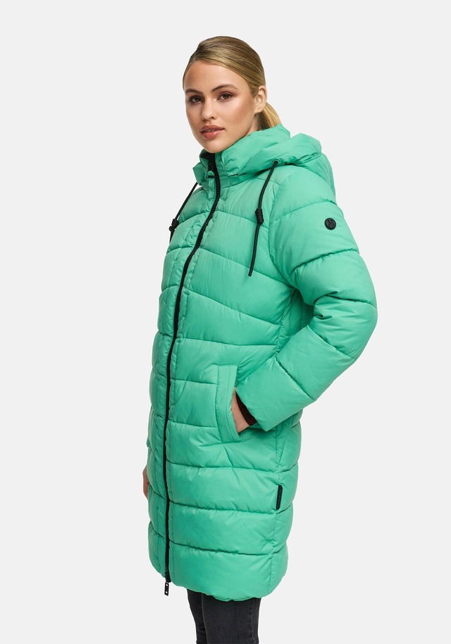 Marikoo Winterjacke »Kaltnäschen« mit abnehmbarer Kapuze und hochschließendem Kragen