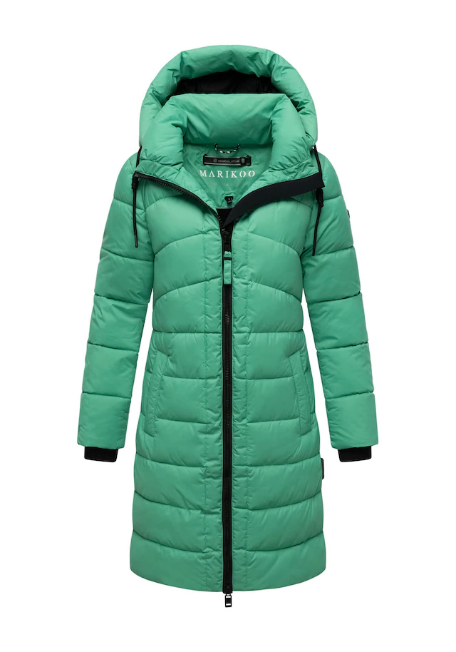Marikoo Winterjacke »Kaltnäschen« mit abnehmbarer Kapuze und hochschließendem Kragen