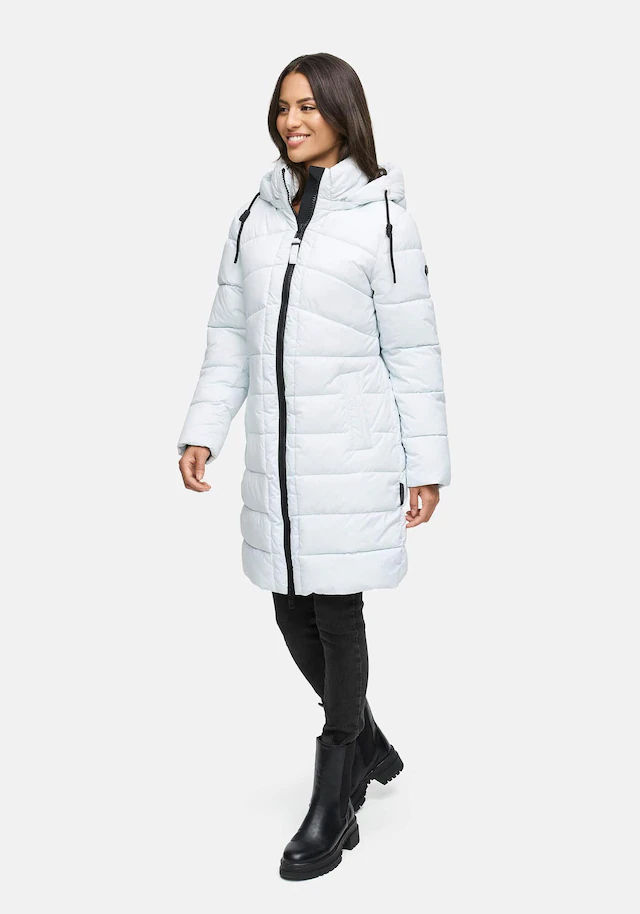 Marikoo Winterjacke »Kaltnäschen« mit abnehmbarer Kapuze und hochschließendem Kragen