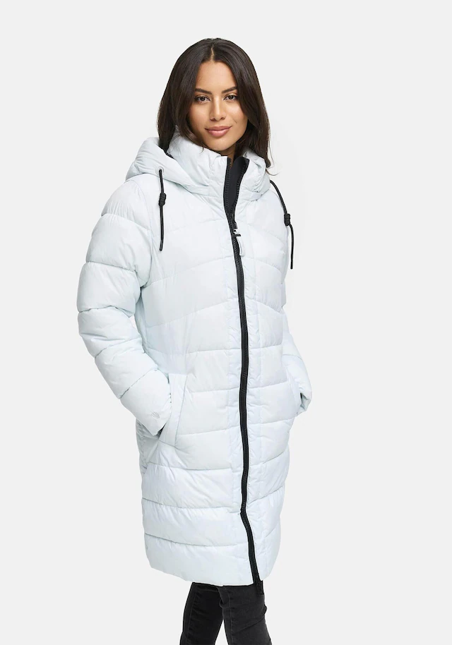 Marikoo Winterjacke »Kaltnäschen« mit abnehmbarer Kapuze und hochschließendem Kragen
