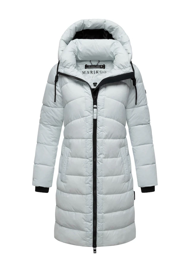 Marikoo Winterjacke »Kaltnäschen« mit abnehmbarer Kapuze und hochschließendem Kragen