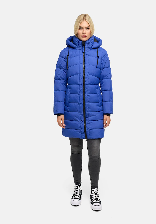 Marikoo Winterjacke »Kaltnäschen« mit abnehmbarer Kapuze und hochschließendem Kragen