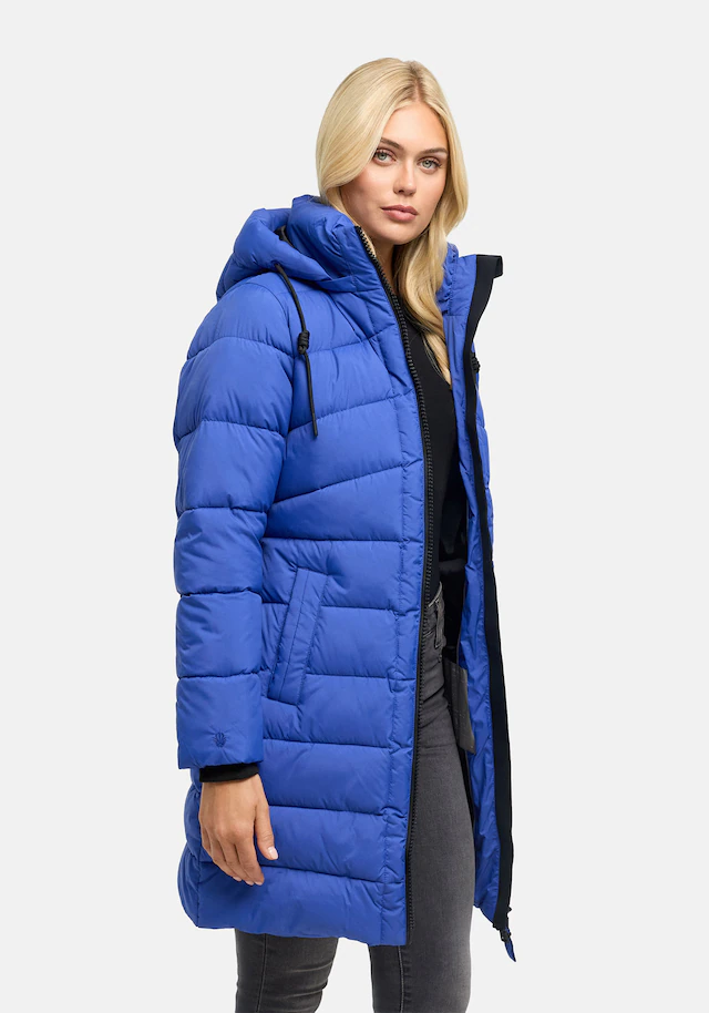 Marikoo Winterjacke »Kaltnäschen« mit abnehmbarer Kapuze und hochschließendem Kragen