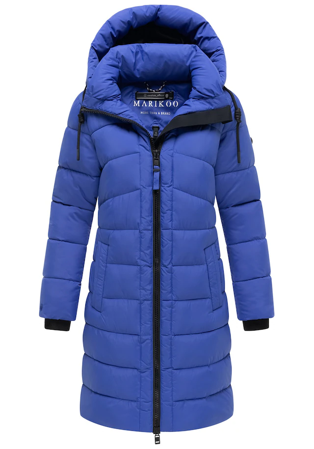 Marikoo Winterjacke »Kaltnäschen« mit abnehmbarer Kapuze und hochschließendem Kragen