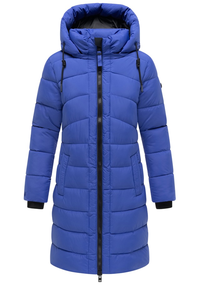 Marikoo Winterjacke »Kaltnäschen« mit abnehmbarer Kapuze und hochschließendem Kragen