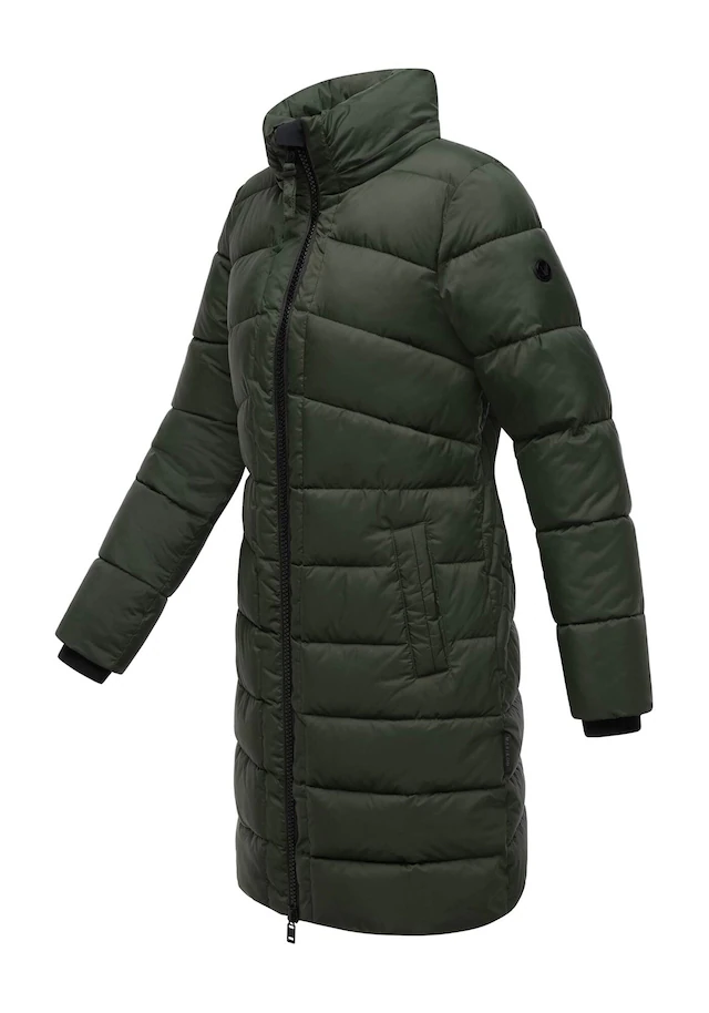 Marikoo Winterjacke »Kaltnäschen« mit abnehmbarer Kapuze und hochschließendem Kragen