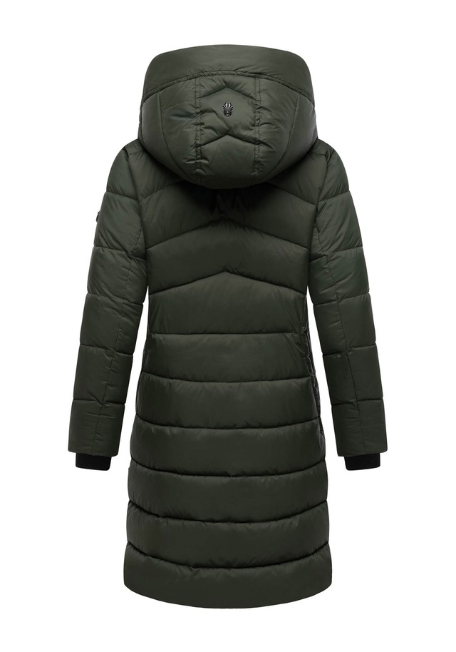 Marikoo Winterjacke »Kaltnäschen« mit abnehmbarer Kapuze und hochschließendem Kragen