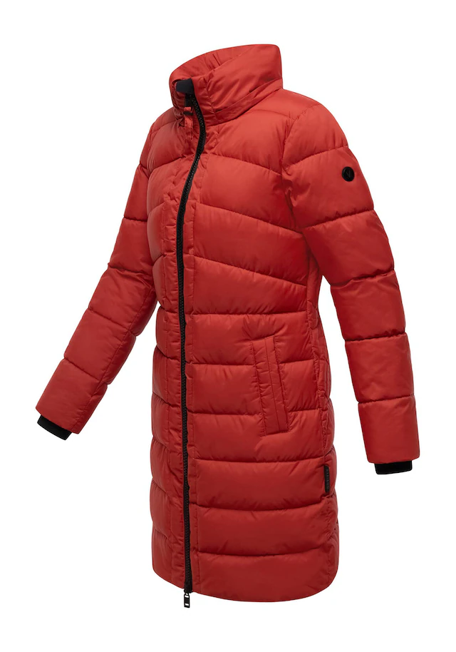 Marikoo Winterjacke »Kaltnäschen« mit abnehmbarer Kapuze und hochschließendem Kragen