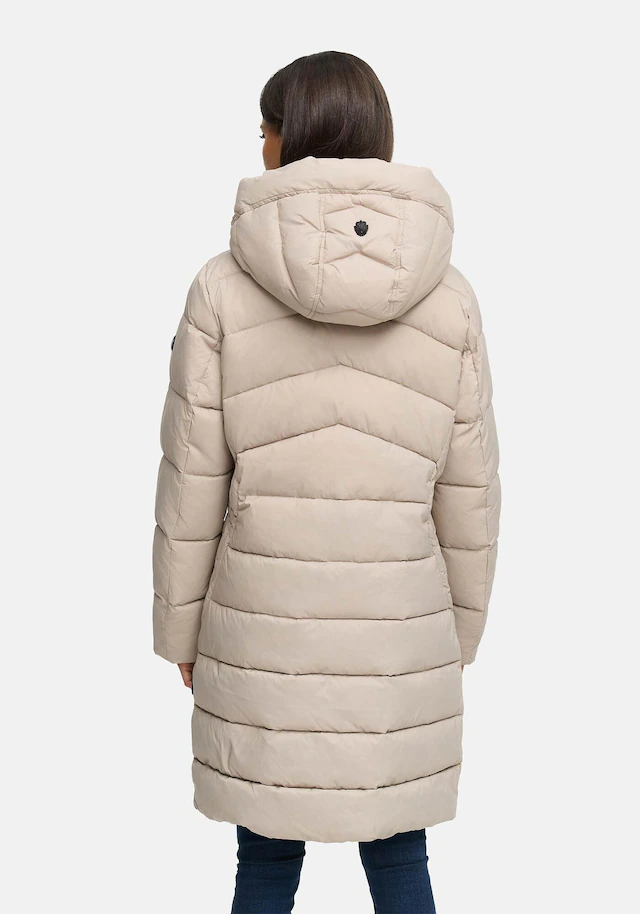 Marikoo Winterjacke »Kaltnäschen« mit abnehmbarer Kapuze und hochschließendem Kragen