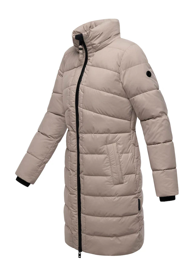 Marikoo Winterjacke »Kaltnäschen« mit abnehmbarer Kapuze und hochschließendem Kragen