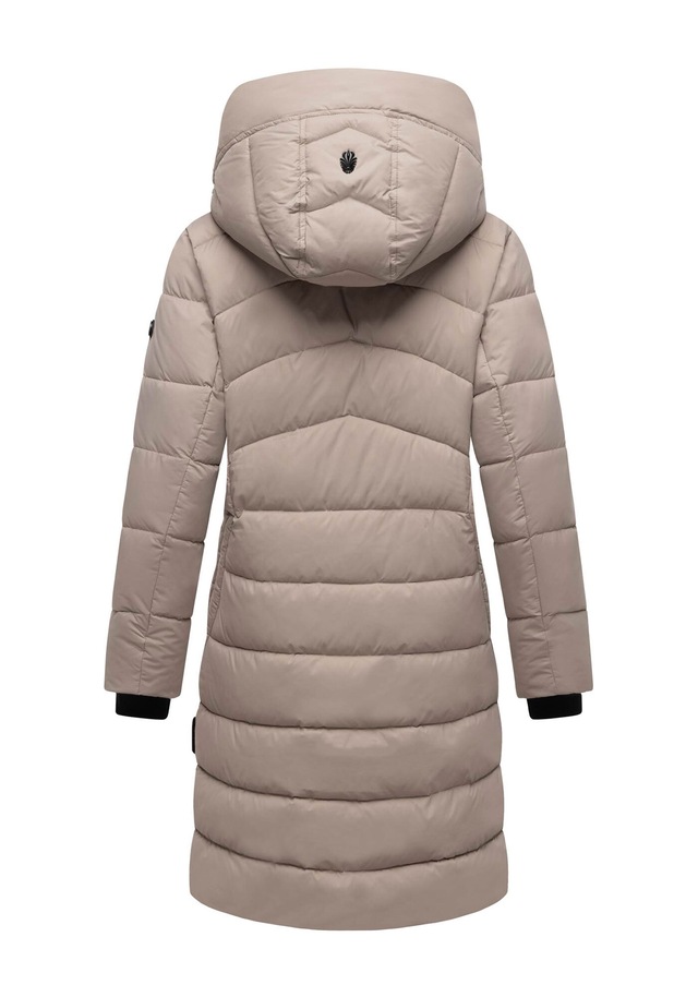 Marikoo Winterjacke »Kaltnäschen« mit abnehmbarer Kapuze und hochschließendem Kragen