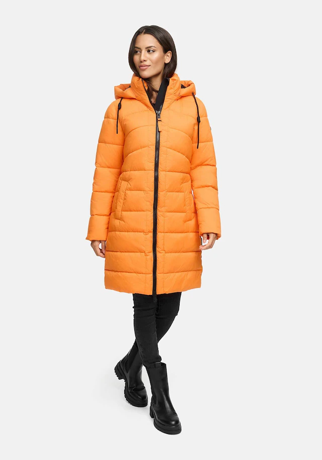 Marikoo Winterjacke »Kaltnäschen« mit abnehmbarer Kapuze und hochschließendem Kragen