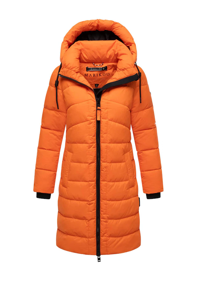 Marikoo Winterjacke »Kaltnäschen« mit abnehmbarer Kapuze und hochschließendem Kragen