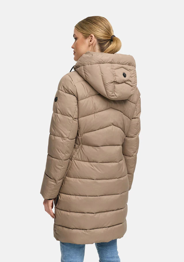 Marikoo Winterjacke »Kaltnäschen« mit abnehmbarer Kapuze und hochschließendem Kragen