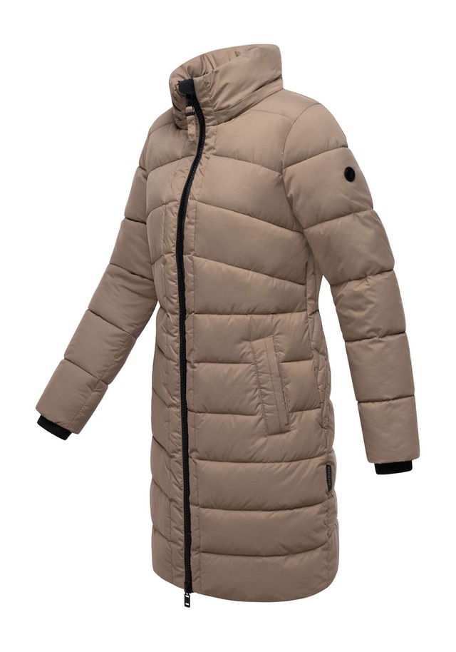 Marikoo Winterjacke »Kaltnäschen« mit abnehmbarer Kapuze und hochschließendem Kragen