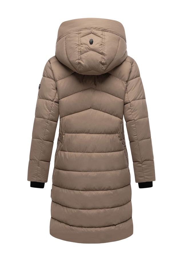 Marikoo Winterjacke »Kaltnäschen« mit abnehmbarer Kapuze und hochschließendem Kragen