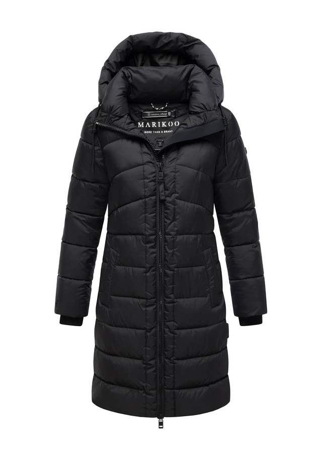 Marikoo Winterjacke »Kaltnäschen« mit abnehmbarer Kapuze und hochschließendem Kragen