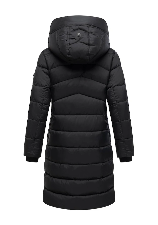 Marikoo Winterjacke »Kaltnäschen« mit abnehmbarer Kapuze und hochschließendem Kragen