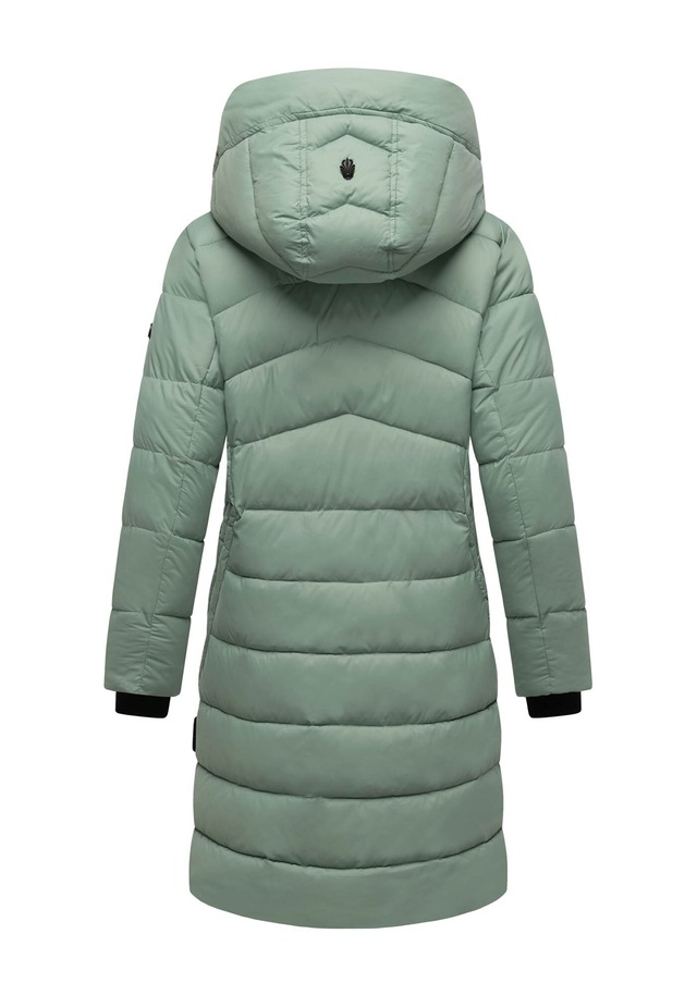 Marikoo Winterjacke »Kaltnäschen« mit abnehmbarer Kapuze und hochschließendem Kragen