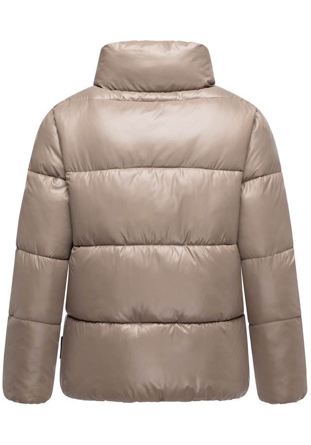Marikoo Winterjacke »Hazalee« mit leicht gläzendem Obermaterial und hohem Kragen