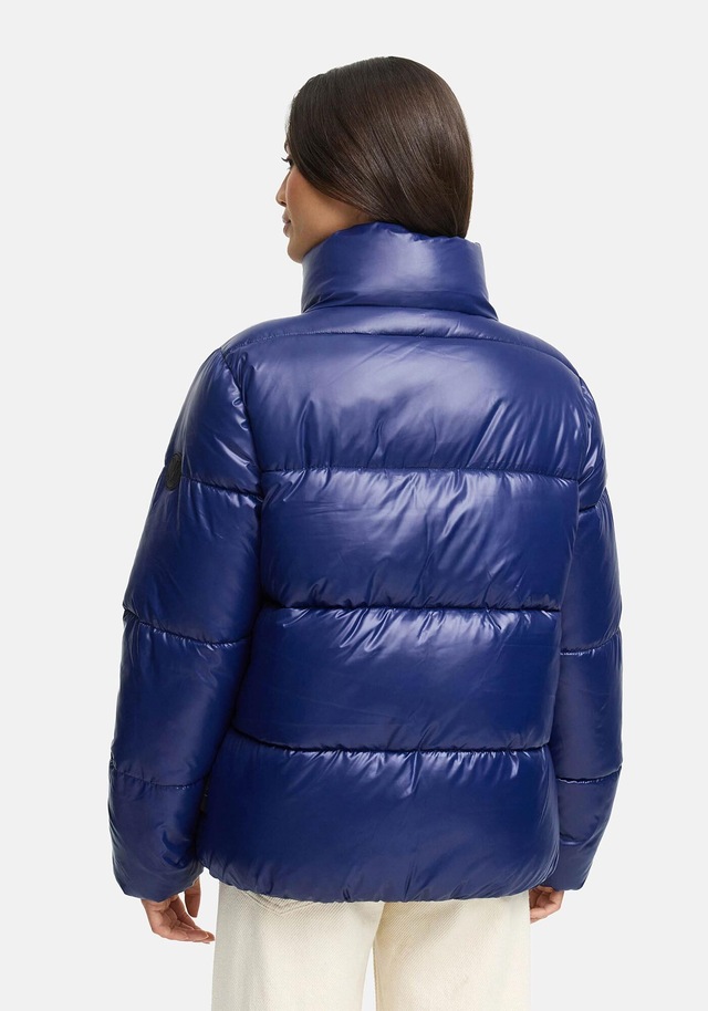 Marikoo Winterjacke »Hazalee« mit leicht gläzendem Obermaterial und hohem Kragen