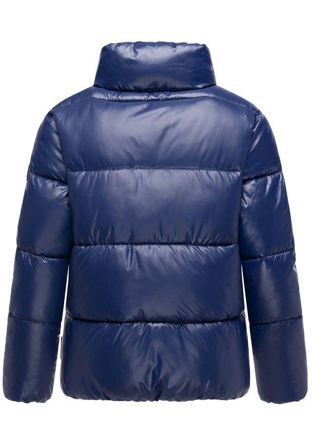 Marikoo Winterjacke »Hazalee« mit leicht gläzendem Obermaterial und hohem Kragen