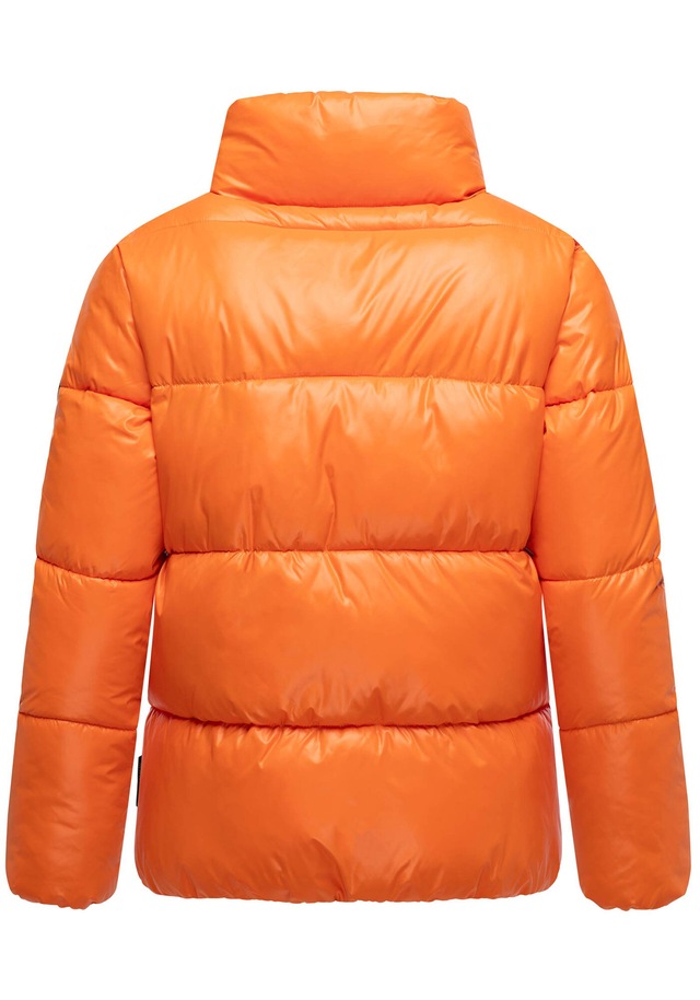 Marikoo Winterjacke »Hazalee« mit leicht gläzendem Obermaterial und hohem Kragen