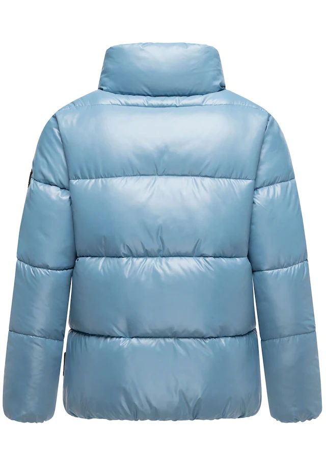 Marikoo Winterjacke »Hazalee« mit leicht gläzendem Obermaterial und hohem Kragen