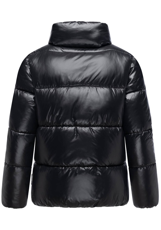 Marikoo Winterjacke »Hazalee« mit leicht gläzendem Obermaterial und hohem Kragen
