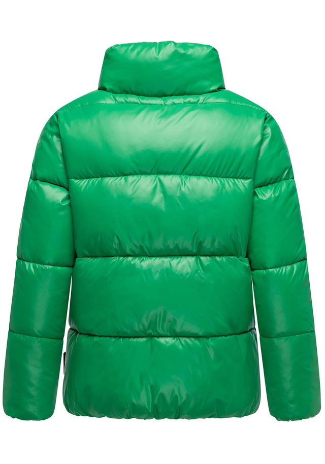 Marikoo Winterjacke »Hazalee« mit leicht gläzendem Obermaterial und hohem Kragen