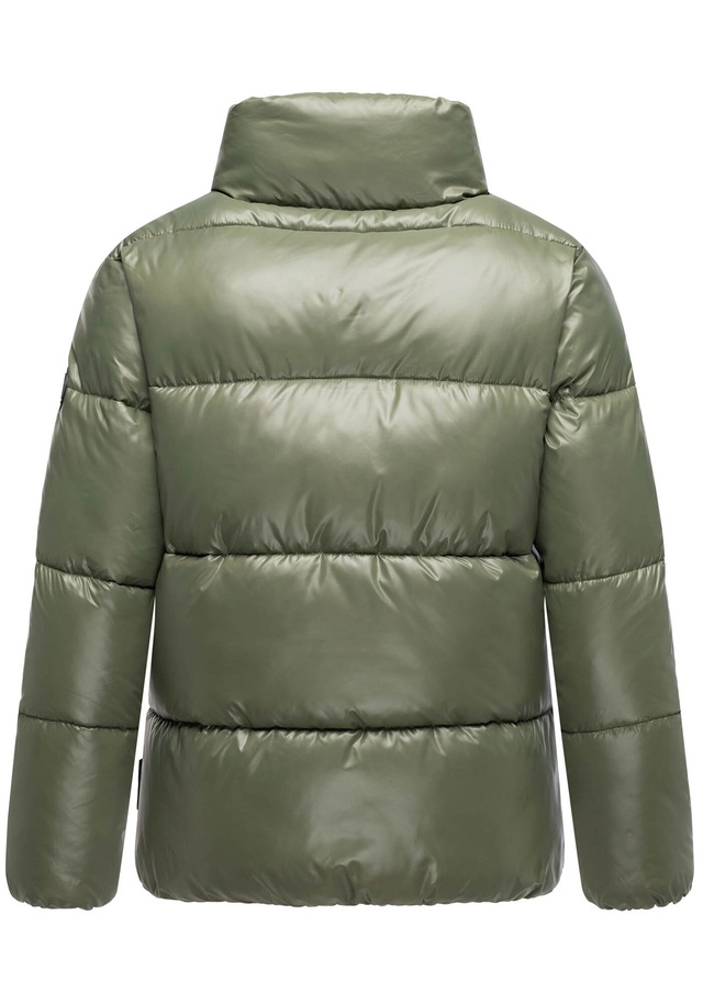 Marikoo Winterjacke »Hazalee« mit leicht gläzendem Obermaterial und hohem Kragen