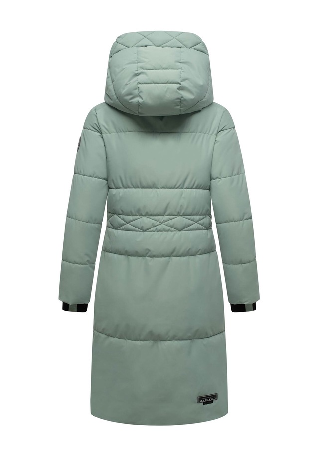 Marikoo Winterjacke »Michikoo« Extra langer Schnitt mit seitlichen Gehschlitzen
