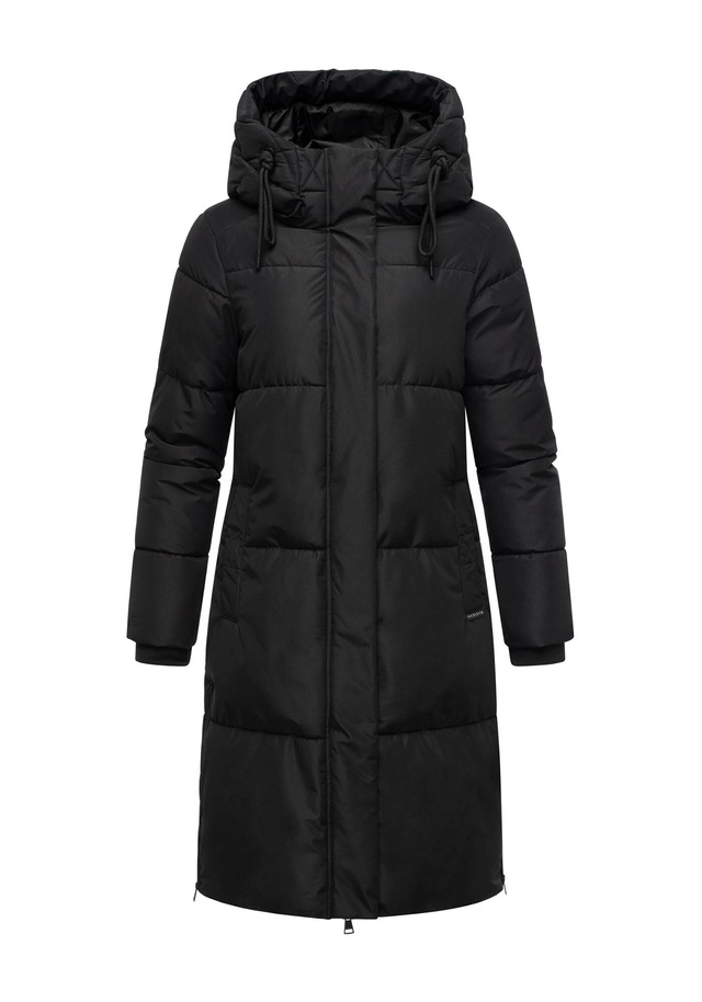 Marikoo Winterjacke »Michikoo« Extra langer Schnitt mit seitlichen Gehschlitzen