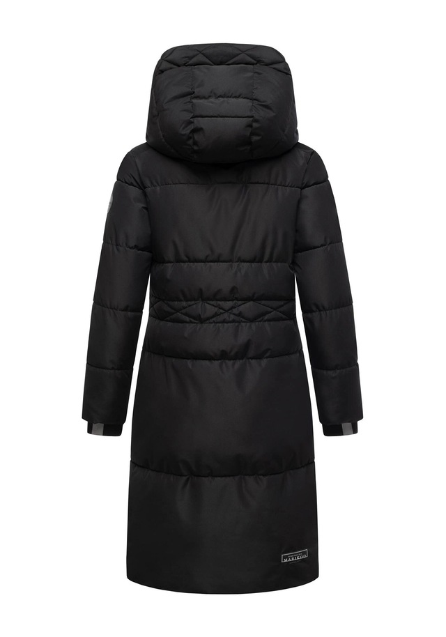 Marikoo Winterjacke »Michikoo« Extra langer Schnitt mit seitlichen Gehschlitzen