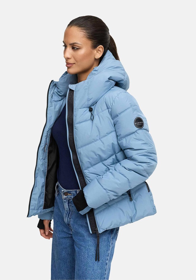 Marikoo Winterjacke »Yukanii« Kurze Winterjacke mit langen Bündchen und Daumenloch
