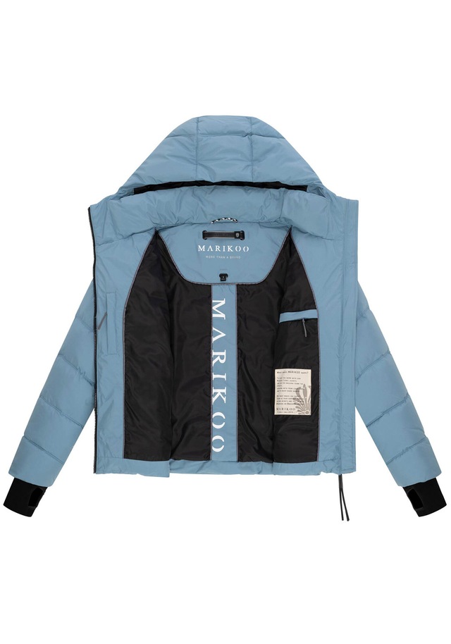Marikoo Winterjacke »Yukanii« Kurze Winterjacke mit langen Bündchen und Daumenloch
