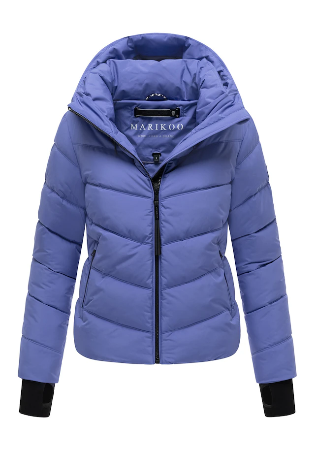 Marikoo Winterjacke »Yukanii« Kurze Winterjacke mit langen Bündchen und Daumenloch