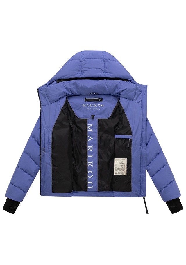 Marikoo Winterjacke »Yukanii« Kurze Winterjacke mit langen Bündchen und Daumenloch