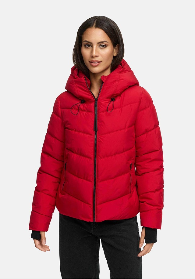 Marikoo Winterjacke »Yukanii« Kurze Winterjacke mit langen Bündchen und Daumenloch