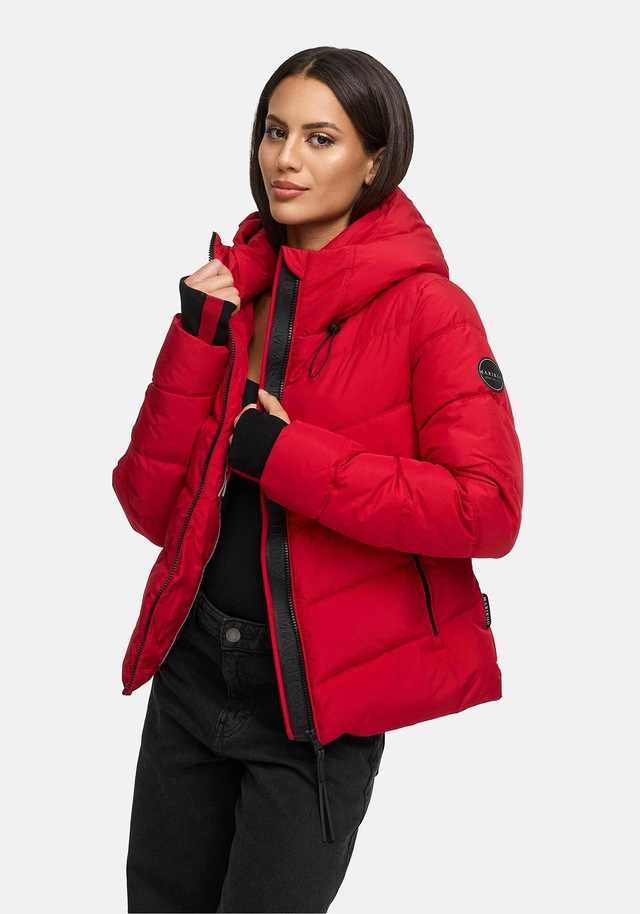 Marikoo Winterjacke »Yukanii« Kurze Winterjacke mit langen Bündchen und Daumenloch