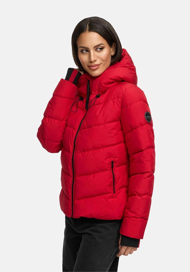 Marikoo Winterjacke »Yukanii« Kurze Winterjacke mit langen Bündchen und Daumenloch