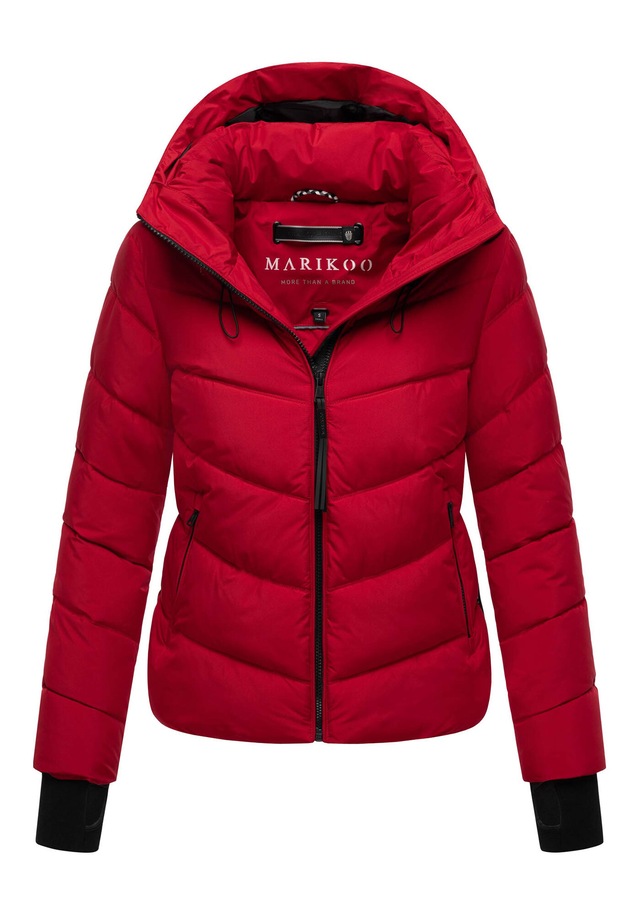 Marikoo Winterjacke »Yukanii« Kurze Winterjacke mit langen Bündchen und Daumenloch