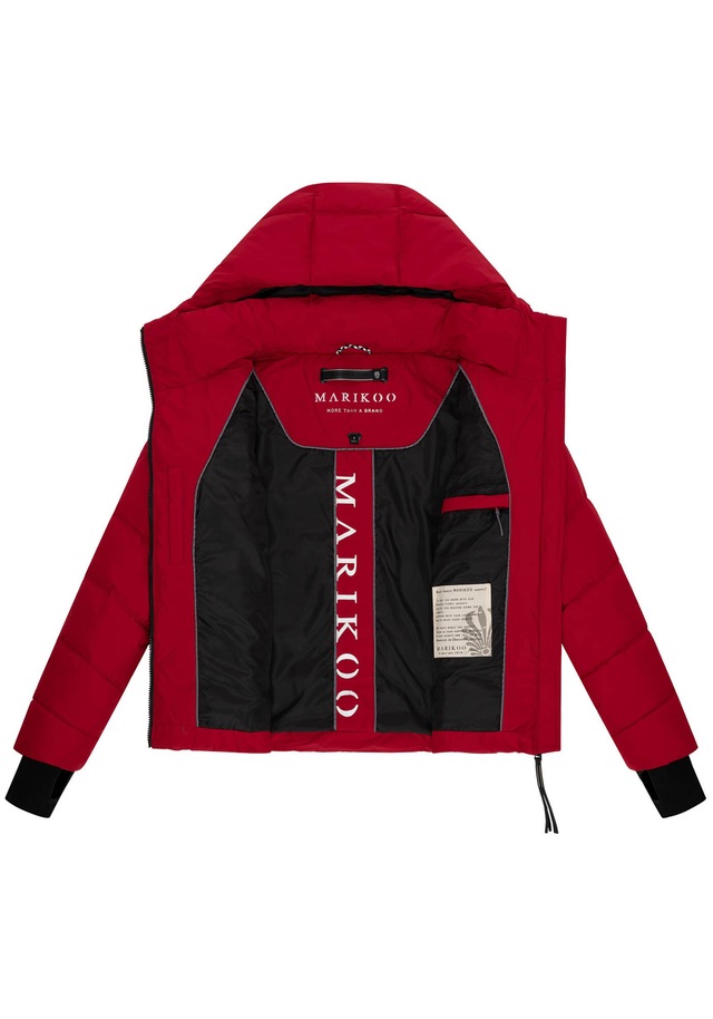 Marikoo Winterjacke »Yukanii« Kurze Winterjacke mit langen Bündchen und Daumenloch