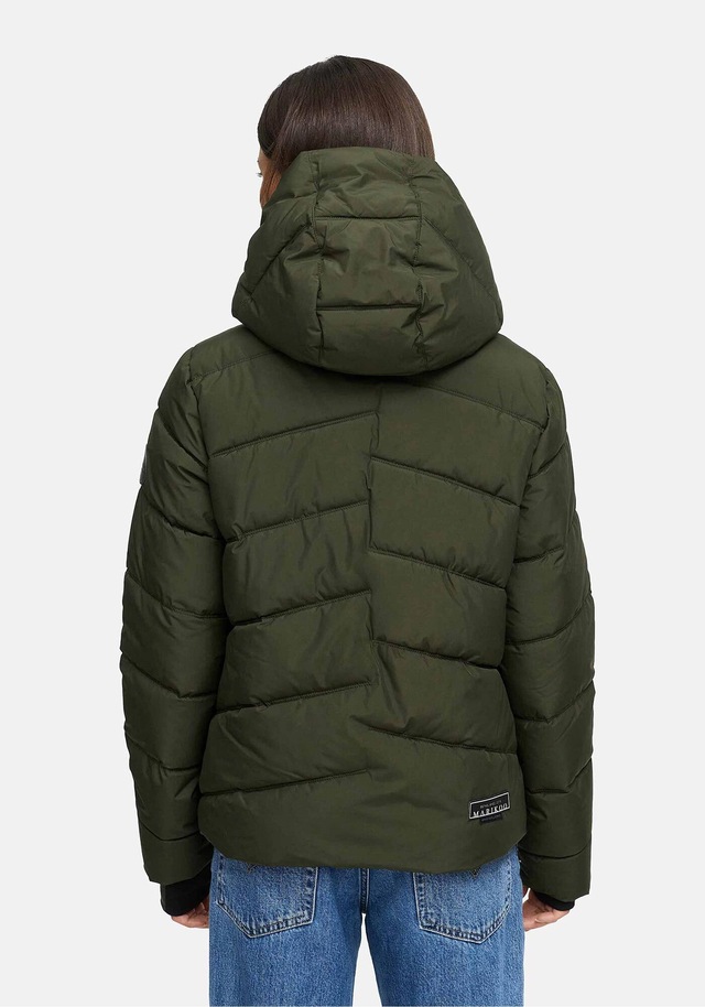 Marikoo Winterjacke »Yukanii« Kurze Winterjacke mit langen Bündchen und Daumenloch