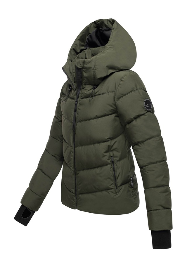 Marikoo Winterjacke »Yukanii« Kurze Winterjacke mit langen Bündchen und Daumenloch