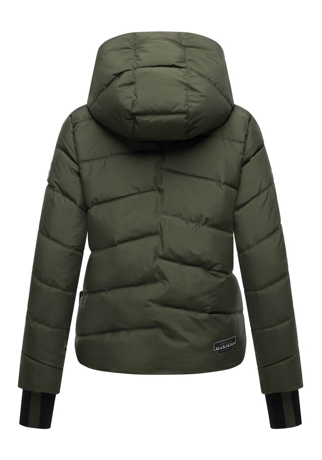 Marikoo Winterjacke »Yukanii« Kurze Winterjacke mit langen Bündchen und Daumenloch