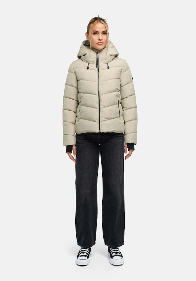 Marikoo Winterjacke »Yukanii« Kurze Winterjacke mit langen Bündchen und Daumenloch