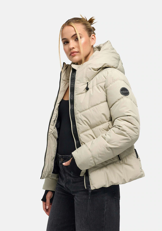 Marikoo Winterjacke »Yukanii« Kurze Winterjacke mit langen Bündchen und Daumenloch