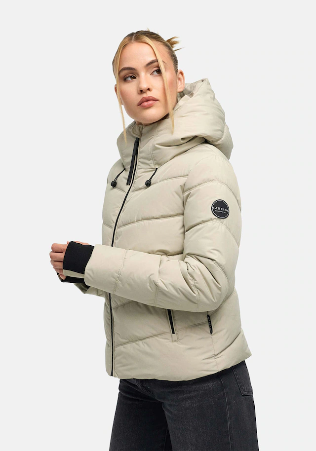 Marikoo Winterjacke »Yukanii« Kurze Winterjacke mit langen Bündchen und Daumenloch